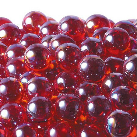 松野ホビー/17m/m オーロラカラーマーブル　レッド/O1286【01】 花資材・フローリスト道具 デコレーションパーツ・素材 カラーサンド、ストーン