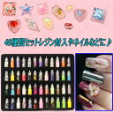 uv75# 48種類レジン封入用素材 プレゼント 可愛い ブレスレット uvレジンアクセサリー ネイルパーツ レジンクラフト ネイルケア 道具 レジン封入