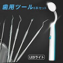 br189#歯用ツール 日本国内当日発送 6本セット 口腔ケアツール 歯石削り デンタルケア 歯間 ヤニ 歯垢 口臭 予防 しこう取り 口内ケア 抗菌 ステンレス 自宅用(4)