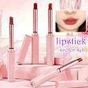 口紅 (cs623#) 日本国内当日発送 4点セット 可愛い口紅 リップスティック LIP TINT リップ 化粧品 落ちにくい 韓国コスメ リップグロス メイ...