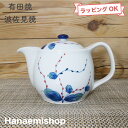 急須 有田焼 波佐見焼 水引草ポット 縁起物 水引 シンプル|和食器 陶器 三階菱