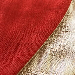★新商品・予約受付中★華布のふんどし「媛ころも」<紅>女性用ふんどしオーガニックコットンふんてぃふんどしショーツふんどしパンツ<内側ワッフルタイプ>