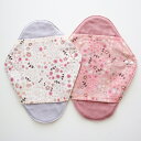 またまわた用 オーガニックコットンのポケット付きライナー ロングサイズ 1枚入り またまわた別売り 華布 ドロップスの木 布ライナー 布ナプキン