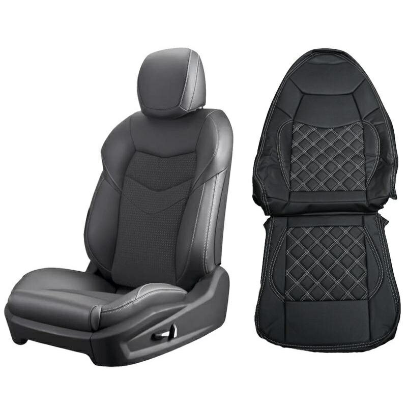 いすゞ 07 エルフ タイタン アトラス UDコンドル ダブル シングルキャブ ハイキャブ 助手運転席 シートカバーホワイトキルト JP-YT128F-WL