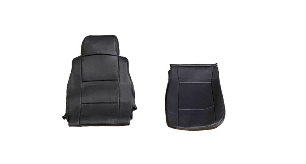 いすゞ NEW ギガ 平成19年4月~平成27年10月 シートカバー 艶無し 黒 助手席 パンチングレザー ブラック AP-CV015L