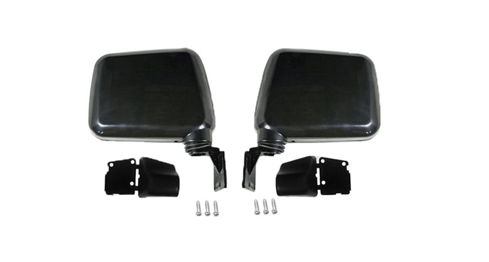 ドアミラー ジムニー JB32 JA11/JA12/JA22/JA71 サイド 純正交換タイプ ブラック JIMNY 2P ZERO AP051RL