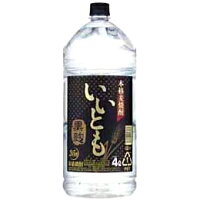 【麦焼酎】　いいとも　黒麹　25度　4L（4000ml）　雲海酒造[宮崎県]【4L・5L焼酎単品商品よりどり合計4本ご購入で送料無料】(沖縄・離島を除く)　●本商品は個数1個につき1本の換算となります。