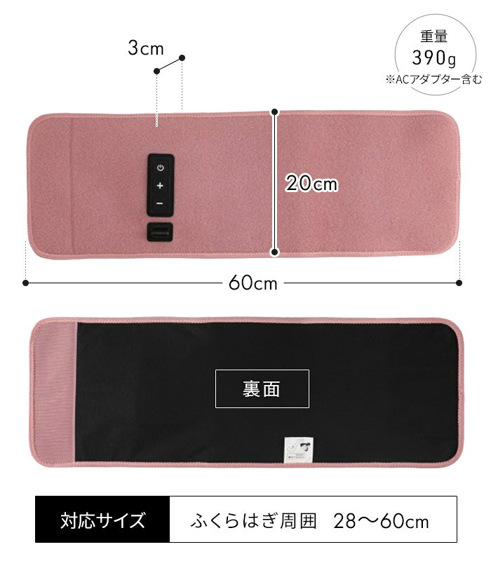 フットケア ハイパワー 片足タイプ 【特典付き＆限定スクイーズ人形付き】ふくらはぎケア 圧迫 簡単 手軽 3段階調節 リラックス レッグケア 足 脚 強力 正規品 ピンク パープル グレー コンパクト [ ゴリラのひとつかみ GRF-2401 ] hanahaco-10004949 ハナハコ おしゃれ家電・雑貨 サンプル画像2