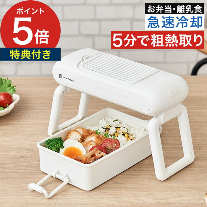 弁当 冷ます 小型 扇風機 【365日出荷＆特典付き】 お弁当 粗熱取り コードレス ファン 折りたたみ 充..