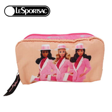 LeSportsac Barbie ポーチ 6511 G662 DAY TO NIGHT レスポートサック バービー レクタングラー コスメティック RECTANGULAR COSMETIC 化粧ポーチ コスメポーチ メイクポーチ 小物入れ 旅行 レスポ ブランド ag-281300