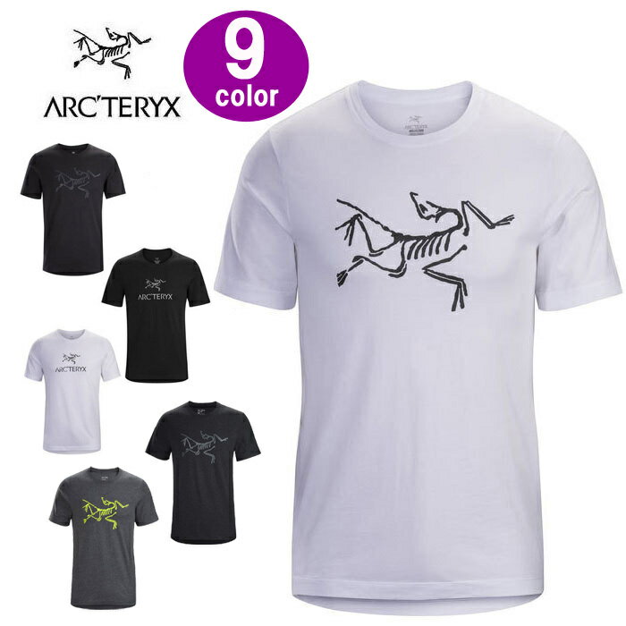 Arcteryx アークテリクス Tシャツ 24024 24013 Arcword T-Shirt mens SS 半そでTシャツ ブラック ホワイト ag-2024 ブランド