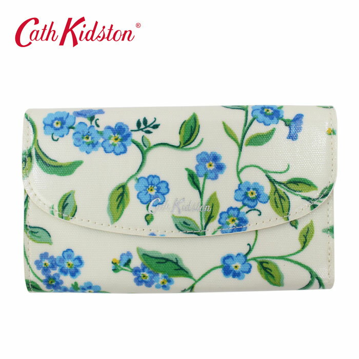 キャスキッドソン ＊【SALE】キャスキッドソン 折財布 106141118286102 Cream Foldover Wallet 三つ折り財布 花柄 Cath Kidston ab-464100 ブランド