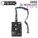 【ネコポス可】レスポートサック パスケース 3456 F670 FRUITY PETALS LESPORTSAC ID NECKLACE 首掛け カードケース レスポ ab-370100