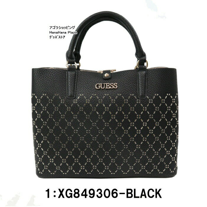 ゲス バッグ XG849306 BLACK AMARA ブラック 2way 型抜きデザイン ハンド トート GUESS ab-494500 ブランド