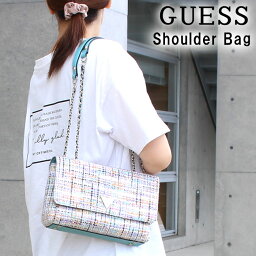 *ゲス バッグ TM767921 MULTI CESSILY ツイード チェーンバッグ 2way ショルダーバッグ トートバッグ バック GUESS ab-453000 ブランド