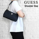 *ゲス バッグ NG811618 BLACK ブラック ナイロン 三角プレート ハンド トート GUESS ab-497500 ブランド