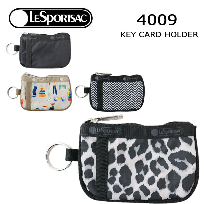 レスポートサック ポーチ（レディース） 【ネコポス可】レスポートサック ポーチ 4009 R086 E774 E784 E803 KEY CARD HOLDER キーカードホルダー LeSportsac コインケース ab-557700 ブランド