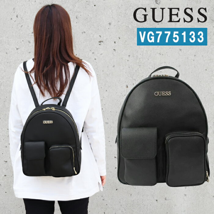 ゲス バッグ VG775133 BLACK UTILITY VIBE GUESS リュック デイパック ブラック ab-357300 ブランド