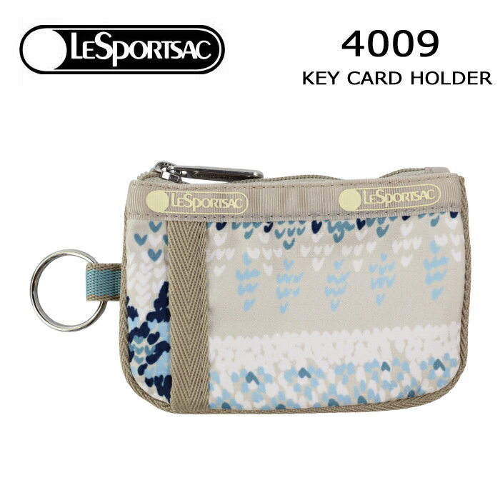 レスポートサック ポーチ（レディース） 【ネコポス可】レスポートサック ポーチ 4009 E775 KEY CARD HOLDER キーカードホルダー COZY FAIRISLE LeSportsac コインケース ab-60143 ブランド