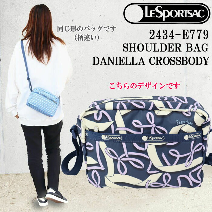 ショルダーバッグ レスポートサック バッグ 2434 E779 HOPE RIBBONS ダニエラ クロスボディ DANIELLA CROSSBODY 斜め掛け ショルダーバッグ LESPORTSAC ab-60161 ブランド