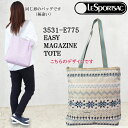 トートバッグ レスポートサック バッグ 3531 E775 COZY FAIRISLE イージー マガジントート EASY MAGAZINE TOTE トートバッグ LESPORTSAC レスポ ab-60176 ブランド