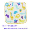 【ネコポス可】OCURONE オクローネ MYCOT maikotto マイコット ハンカチ ミニハンカチ 動物 お名前ネーム 今治 小学校 幼稚園 保育園 通...