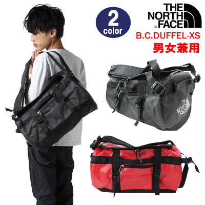 ザ・ノース・フェイス バッグ リュック ボストン BASE CAMP DUFFEL-XS NF0A52SS THE NORTH FACE BLACK RED 2WAY リュックサック ボストン ジム ノースフェイス バックパック 男女兼用 旅行 修学 2way ag-1891 ブランド
