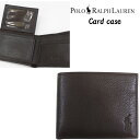 【訳あり返品不可】cc-3885 ポロラルフローレン カードケース 405761975 POLO RALPH LAUREN Card case 電車 通勤 通学 男女兼用 ブランド(4)