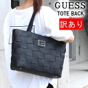【訳あり返品不可】cc-3888 ゲス バッグ EG813523 BLACK LIBERTY CITY トートバッグ バック 大きめ GUESS ブランド