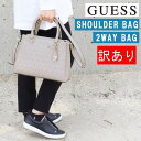 【訳あり返品不可】cc-3889 ゲス バッグ GG837906 BLUSH WESSEX 2way ショルダー トート ステッチデザイン モノグラム モダン ...