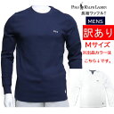 訳あり返品不可 cc-4180 POLO RALPH LAUREN ポロ ラルフローレン Mサイズ 長袖 Tシャツ ロゴ刺繍 サーマル PWLC2F ラルフ カ...