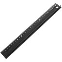 Iwamatu カッター定規 曲尺 アルミスケール カット カッターガイド 裁断定規 カッター用 アルミニウム合金 30cm