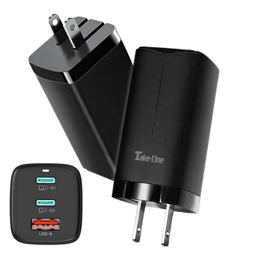 Take-One(テイクワン) 急速充電アダプター 6 PD 3ポート PSE技術基準適合 T65PD USB-A Type- USB充電器 折りたたみ式プラグ Power Delivery 低発熱 Take-One(テイクワン) 急速充電アダプター 6 PD 3ポート PSE技術基準適合 T65PD USB-A Type- USB充電器 折りたたみ式プラグ Power Delivery 低発熱