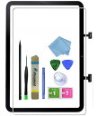 iPad 10 2022 第10世代 タッチスクリーン デジタイザー 交換用 A2696 A2757 A2777 接着剤付き ツール修理キット