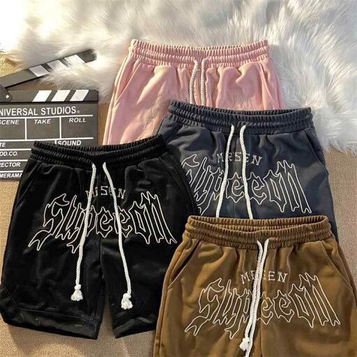 ハーフパンツ ショートパンツ メンズ 五分丈 プリントロゴ ヒップホップ ストリート系 カジュアル カーゴパンツ ワークパンツ ゆったり ルーズフィット 夏用 デイリーユース 普段使い 綿混素材 伸縮性 ハーフパンツ ショートパンツ メンズ 五分丈 プリントロゴ ヒップホップ ストリート系 カジュアル カーゴパンツ ワークパンツ ゆったり ルーズフィット 夏用 デイリーユース 普段使い 綿混素材 伸縮性