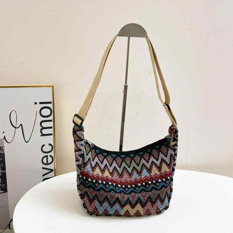 トートバッグ レディース キャンバス生地 大容量 民族風 水餃子型 春夏 通学 通勤 普段使い カジュアル..