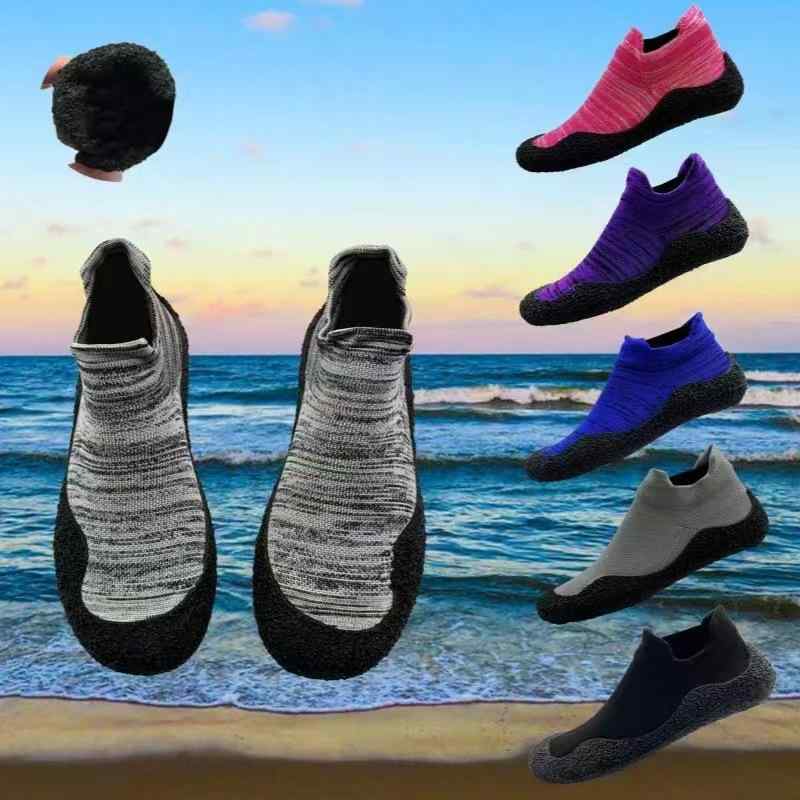 ウォーターシューズ 滑り止め 速乾 ソフトソール アウトドア ハイキング 沢登り ジム ヨガ 水陸両用 メッシュ 通気性 軽量 ローカット クッション性 柔軟性