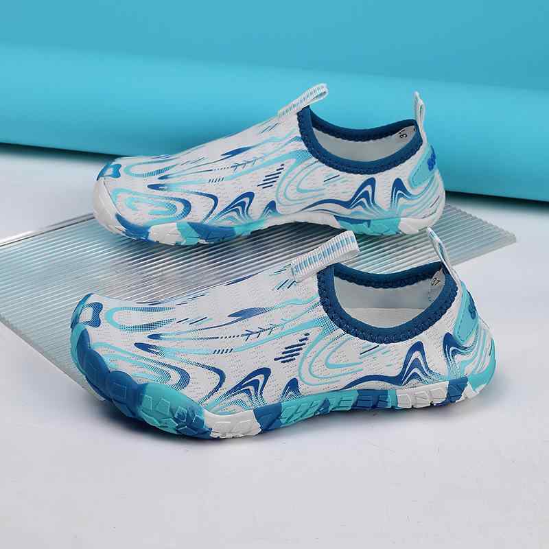 ウォーターシューズ キッズ 親子 男女兼用 マリンシューズ 水陸両用 速乾 軽量 通気性 メッシュ 滑り止め 耐摩耗 アクアシューズ ビーチサンダル スイムシュ...