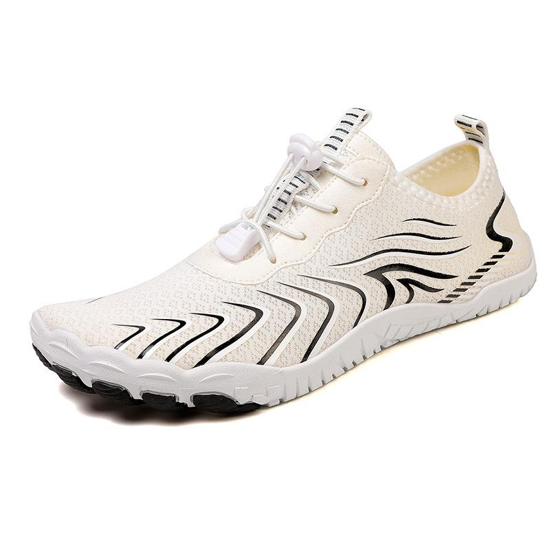 溯渓シューズ 男女兼用 五本指 速乾 通気性 メッシュ 水陸両用 マリンシューズ ビーチ アクアシューズ フィットネス スポーツ アウトドア ランニング トレッキング 滑り止め グリップ ラバーソール ローカット 軽量