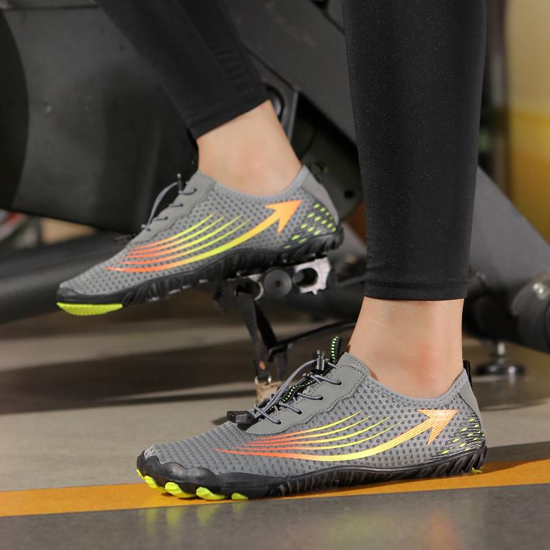 マリンシューズ 男女兼用 ウォーターシューズ ユニセックス 水陸両用 滑り止め 速乾 通気性 エアーメッシュ 軽量 フィットネス ランニング サイクリング ヨガ ビーチ 川 海 釣り 沢登り トレッキング ラバー底