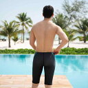 スイムパンツ 水着 海パン メンズ フィットネス 男性用 水泳パンツ ボクサー型 スクエアカット 速乾 スポーツ サーフィン シュノーケリング ビーチ 海パン ビーチショーツ(4)