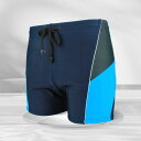 サーフパンツ 水着 海パン メンズ フィットネス 男性用 競泳パンツ 大きいサイズ ビッグサイズ 速乾 ドライ スポーツ ボクサータイプ スクエアカット(4)