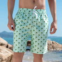 サーフパンツ 水着 海パン メンズ フィットネス 男性向け 春夏 速乾 ゆったり フィット ビーチ リゾート 水泳 サーフィン スポーツ ショートパンツ ハーフパンツ(4)