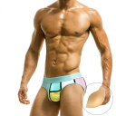 スイムパンツ 水着 海パン メンズ ビキニ フィットネス 男性用 セクシー ローライズ 低ウエスト 三角 パンツ カップ付き パッド入り スポーツ 運動用 ビーチ 海水浴(4)