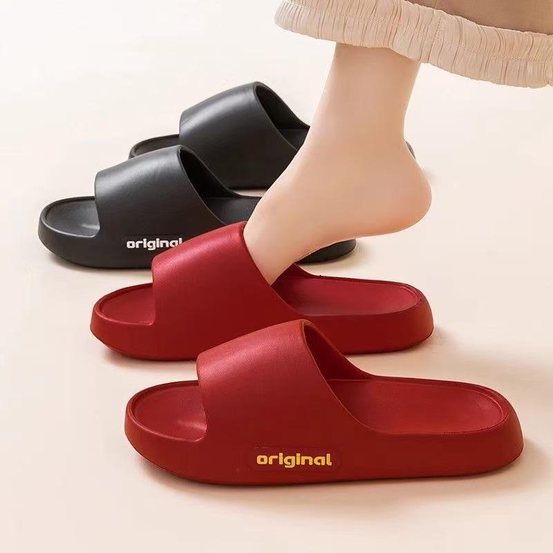 サンダル レディース メンズ ペア インフルエンサー パン型 厚底 ソフトソール EVA素材 ルームシューズ..