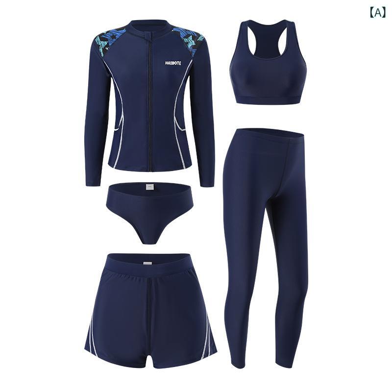 水着 ラッシュガード サーフスーツ 男女兼用 セパレート 長袖 ロングパンツ 体型カバー 細見え UVカット 日焼け対策 ペア スイムウェア プール ビーチ マリンスポーツ レジャー 春夏