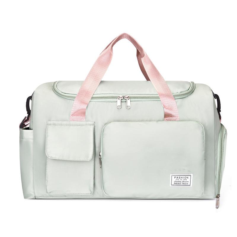 バッグ ユニセックス スポーツ 旅行 ジム ヨガ スイミング 大容量 防水 乾湿分離 超軽量 抗菌 容量拡張..