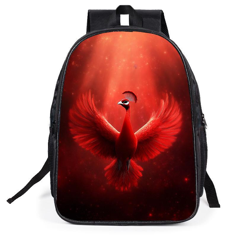 リュックサック キッズ 子供 学生 男女兼用 アニマル 動物 キャラクター柄 ダブルポケット 二層 大容量..