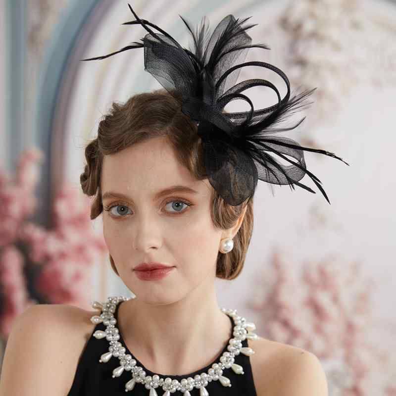 帽子 ヘッドドレス レディース パーティー 結婚式 披露宴 フォーマル ブライダル お呼ばれ 二次会 フェ..