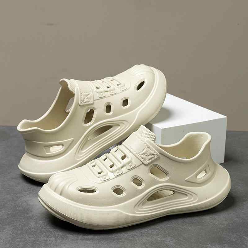 サンダル メンズ EVA素材 クロッグサンダル 抗菌防臭 厚底 滑り止め 防水 究極の履き心地 ふわふわ ク..